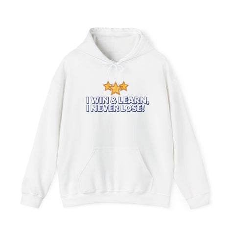 Velko Academy I Win & Learn, I Never Lose! Unisex Heavy Blend™ Hooded Sweatshirt